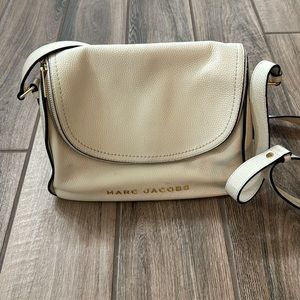 Large Marc Jacobs The Groove Bag in Marshmallow